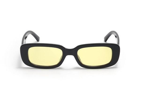 Retro Vintage Slim Rectangle Fashion Sunglasses