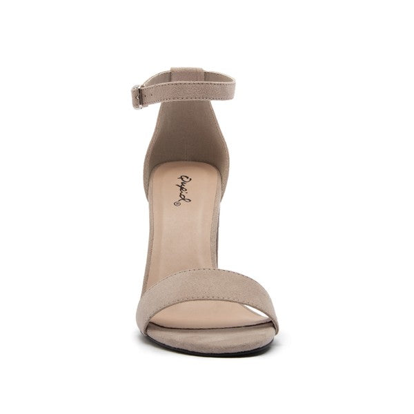 CASHMERE Ankle Strap Heel Shoe