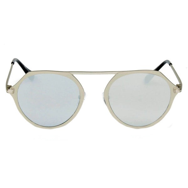 Classic Round Mirrored Fashion Sunglasses