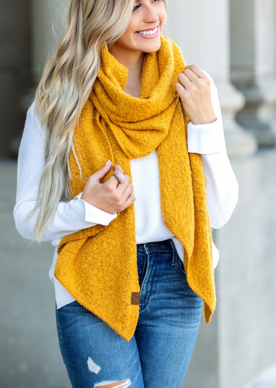 CC Draped Scarves