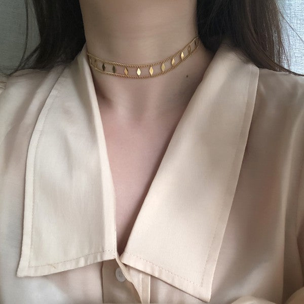 GREEK CHOKER NECKLACE