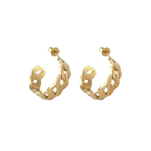 FRENCH HOLLOW EARRING