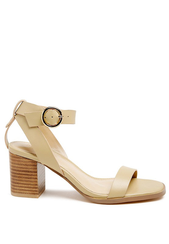 Dolph Stack Block Heeled Sandal