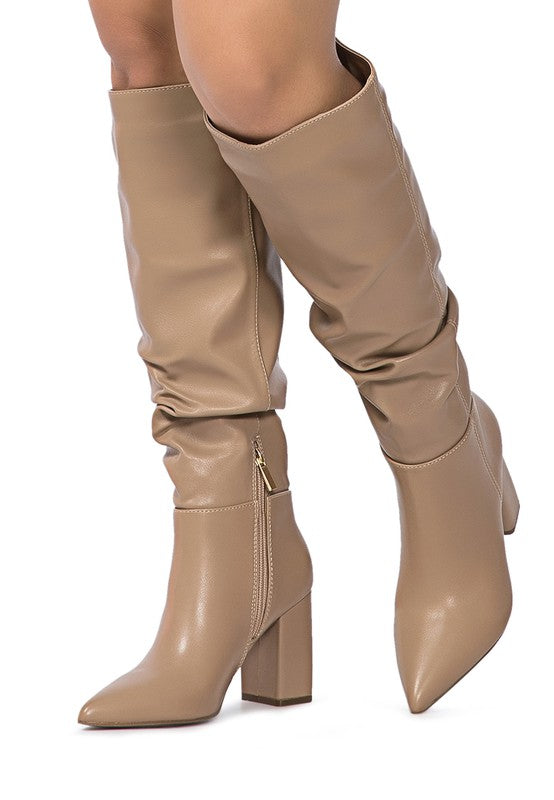 HANOI Knee High Slouch Boots