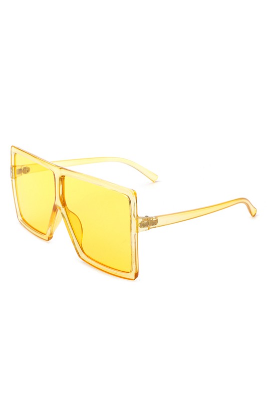 Oversize Square Tinted Women Fashion Sunglasses