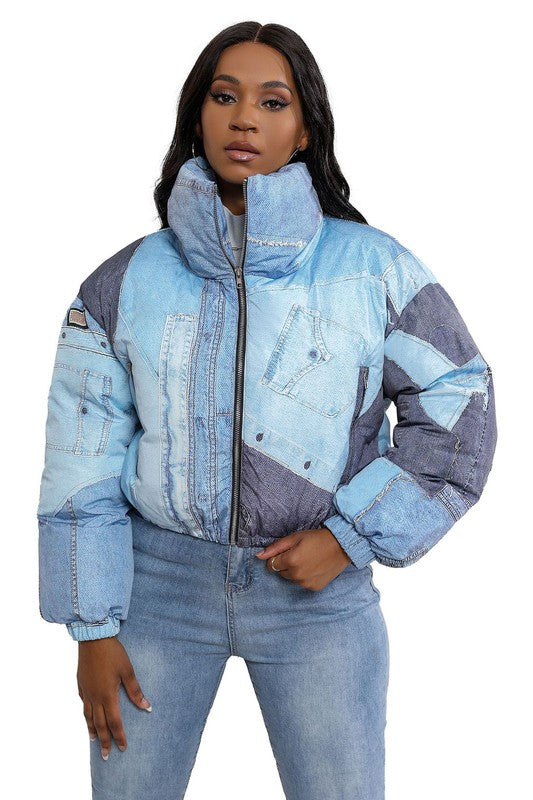 SEXY FASHION PUFFER JACKET