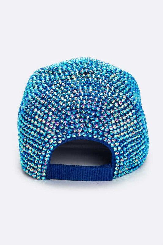 Full Stone Iconic Blue AB Cap