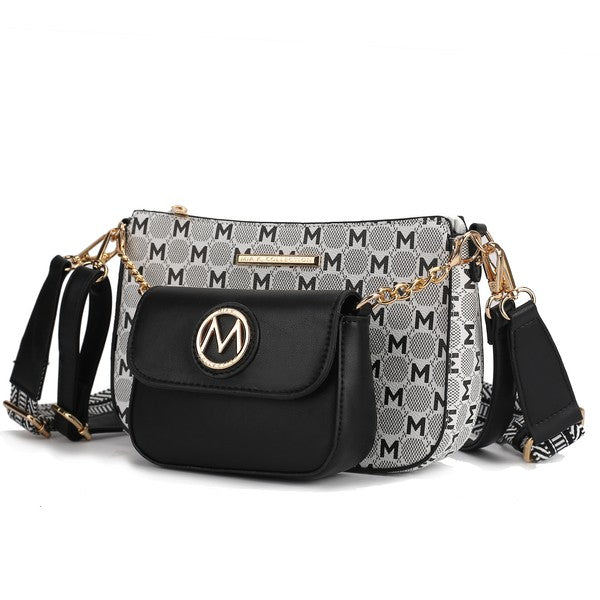 MKF Ciri Double Crossbody Bag by Mia K