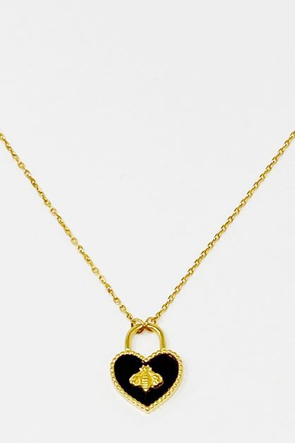 Bee Heartful Necklace